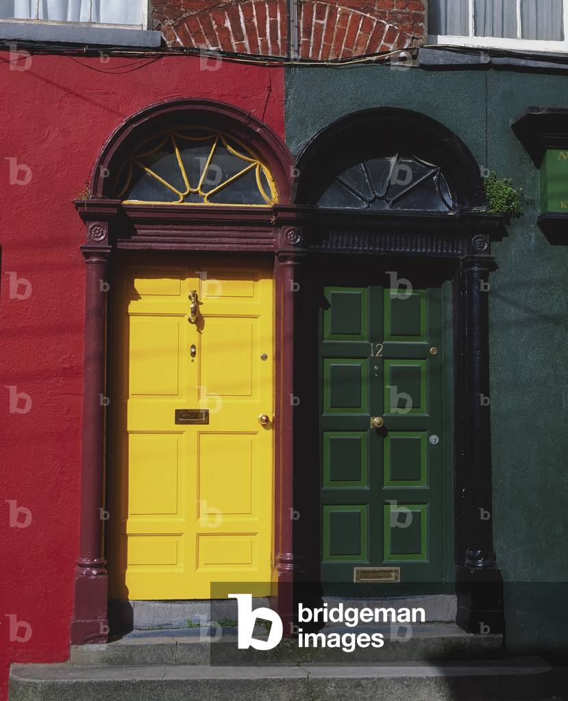 Kilkenny, Co Kilkenny, Ireland; Georgian Doors (photo)