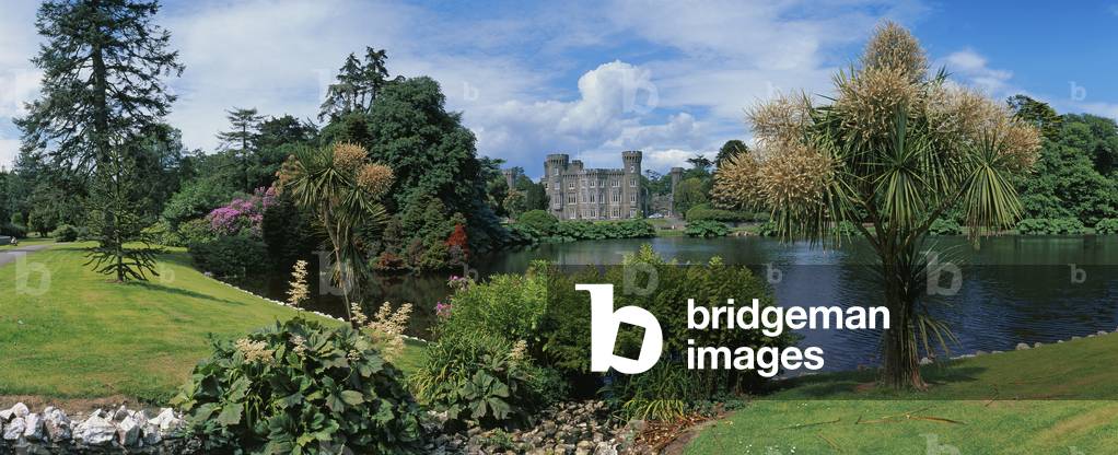 River In Front Of A Castle, Johnstown Castle, County Wexford, Republic Of Ireland (photo)