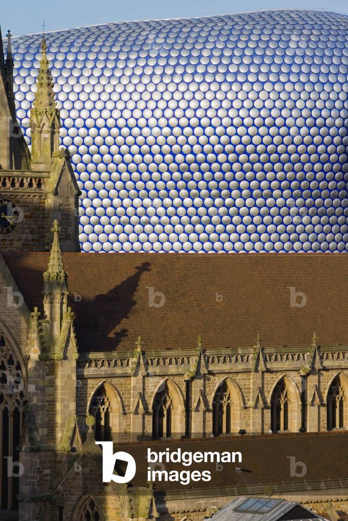 St Martin in The Bull Ring Church,Birmingham, UK (photo)