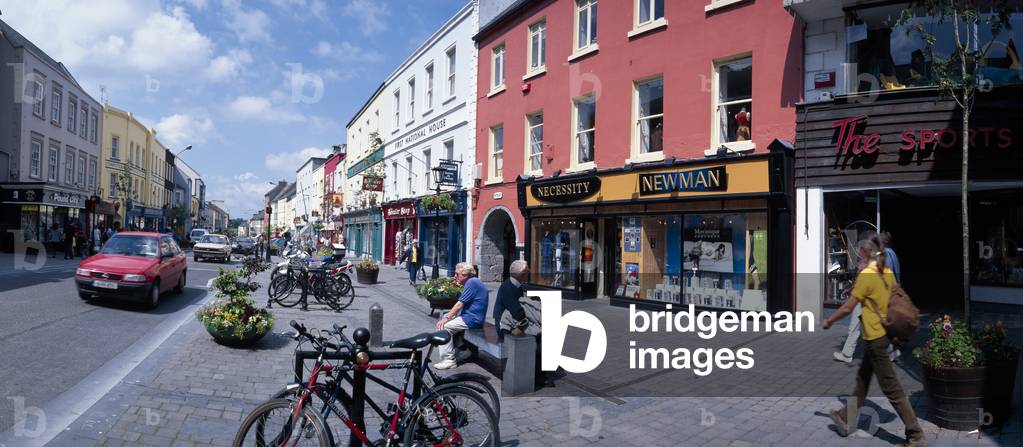 High Street,Kilkenny Town,Co Kilkenny,Ireland;Shopping District (photo)