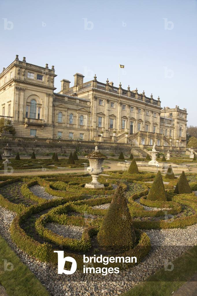 Harewood House, Stately Home on Harewood Estate, North of Leeds, UK (photo)