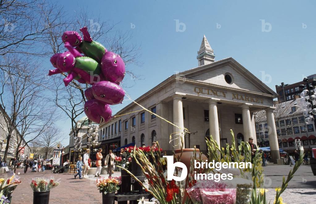 Quincy Market, Massachusetts, USA (photo)