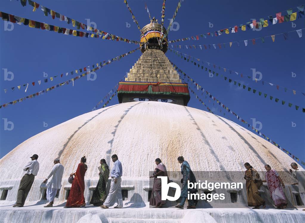 Colourfully Dressed Nepali Women (photo)