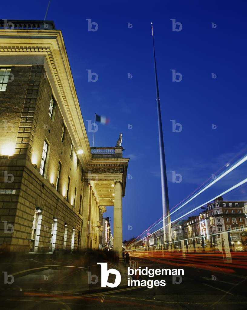 Government Building Along The Road, General Post Office, O'connell Street, Dublin, Republic Of Ireland (photo)
