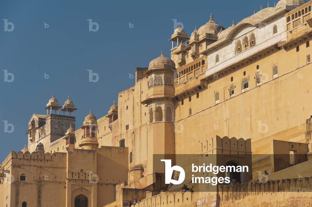 India, Rajasthan, View of Amber Fort, Jaipur (photo)