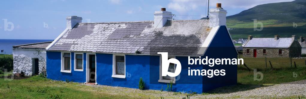 Achill Island, Co Mayo, Ireland, Traditional Cottage (photo)