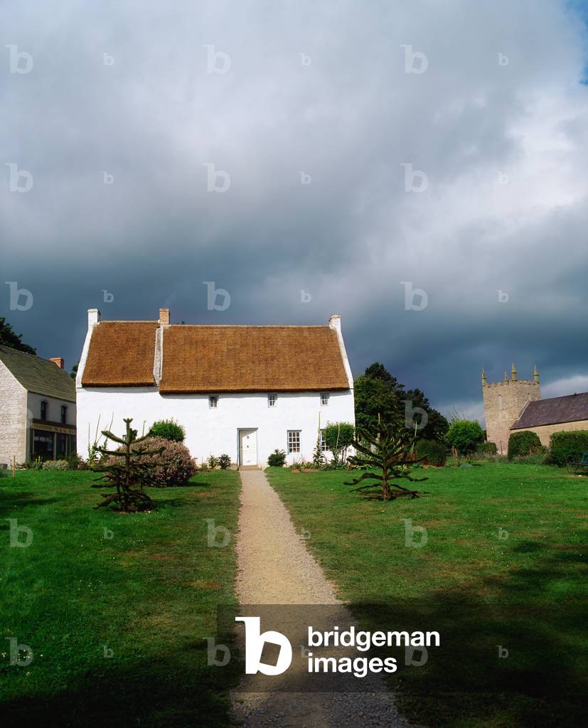 Cultra, Co Down, Northern Ireland, Rector's Cottage At The Ulster Folk Museum (photo)