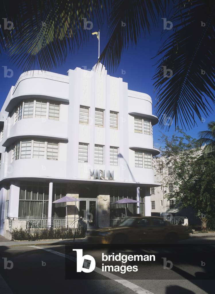 The Marlin Hotel on Collins Avenue, South Beach, Miami, Florida, USA (photo)