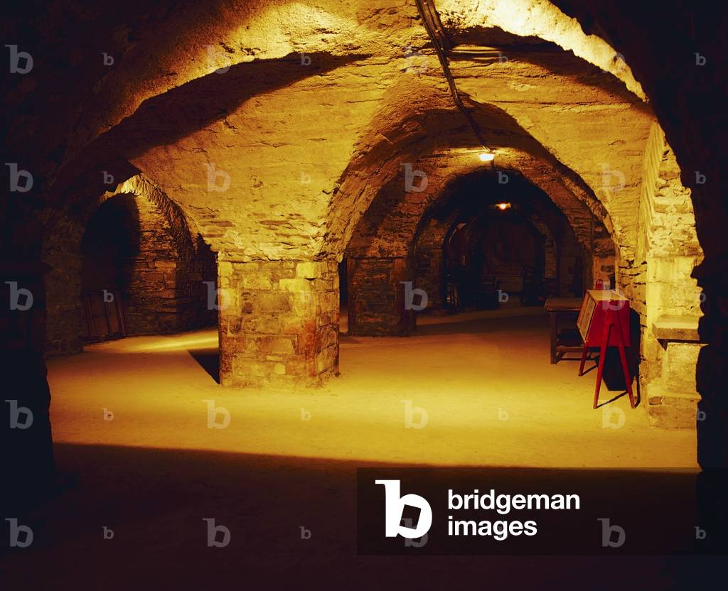 Christ Church Cathedral, Dublin, Co Dublin, Ireland; Medieval Cathedral Crypt (photo)