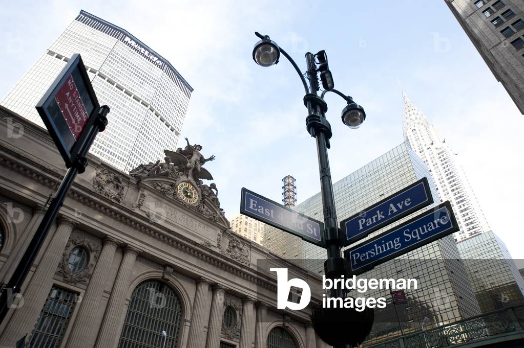 Grand Central Terminal Facade, Murray Hill, Manhattan, New York, USA (photo)