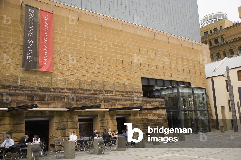 Cafe Outside Museum of Sydney, Sydney, New South Wales, Australia (photo)