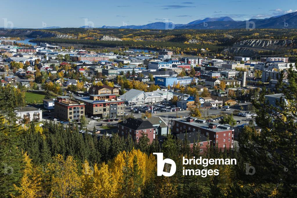 Scenic view over Whitehorse, Yukon Territory, Canada (photo)