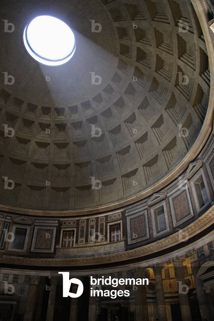 The Interior of The Pantheon, Rome, Italy (photo)