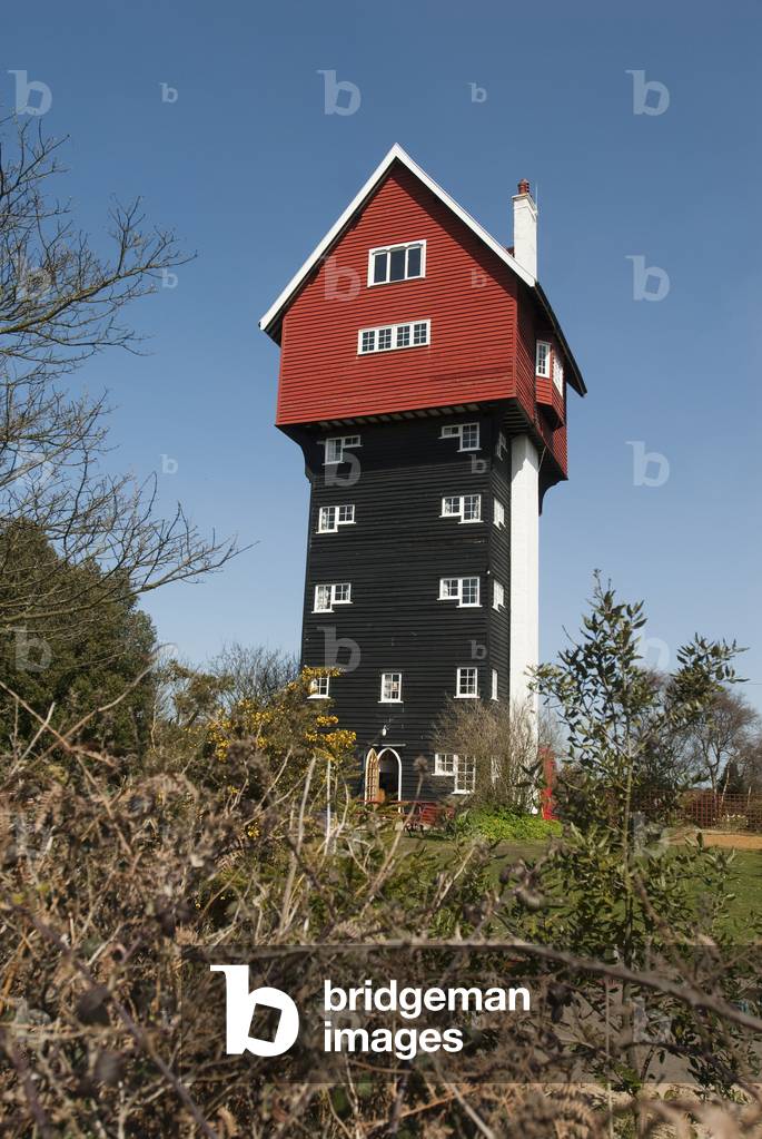 The House in the Clouds', formerly A Water Storage Tower, Thorpeness, Suffolk, UK  (photo)