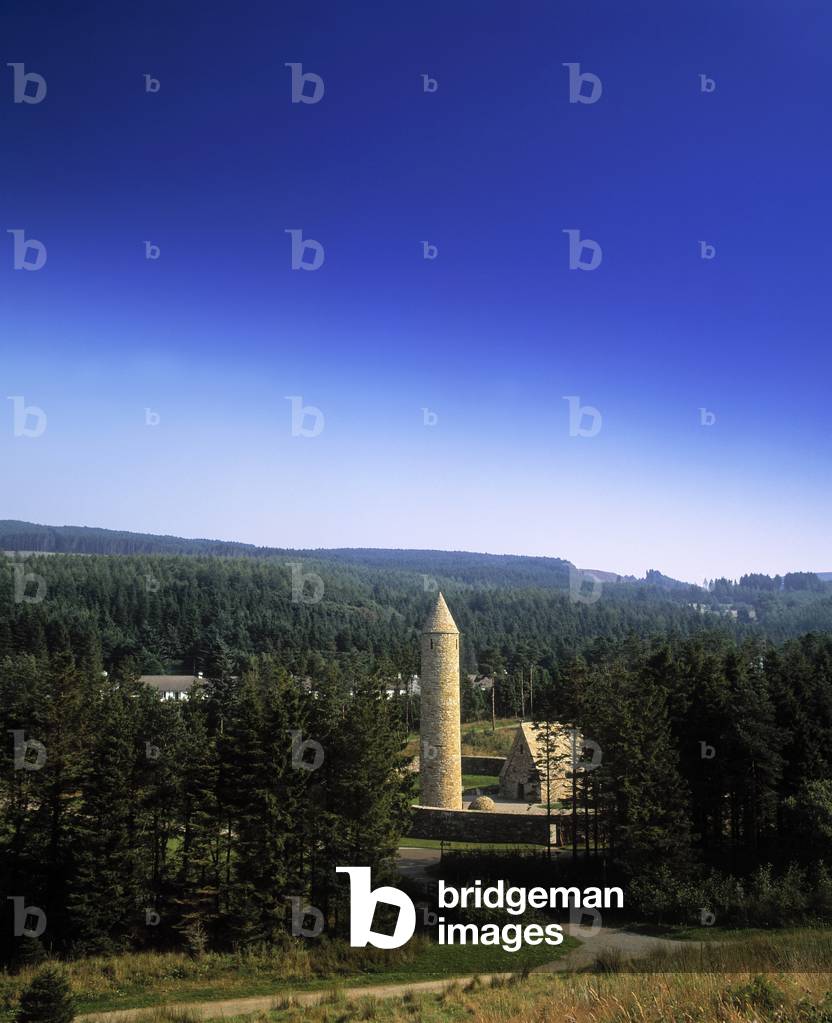 Round Tower And Chapel, Ulster History Park, Omagh, Co Tyrone, Ireland (photo)