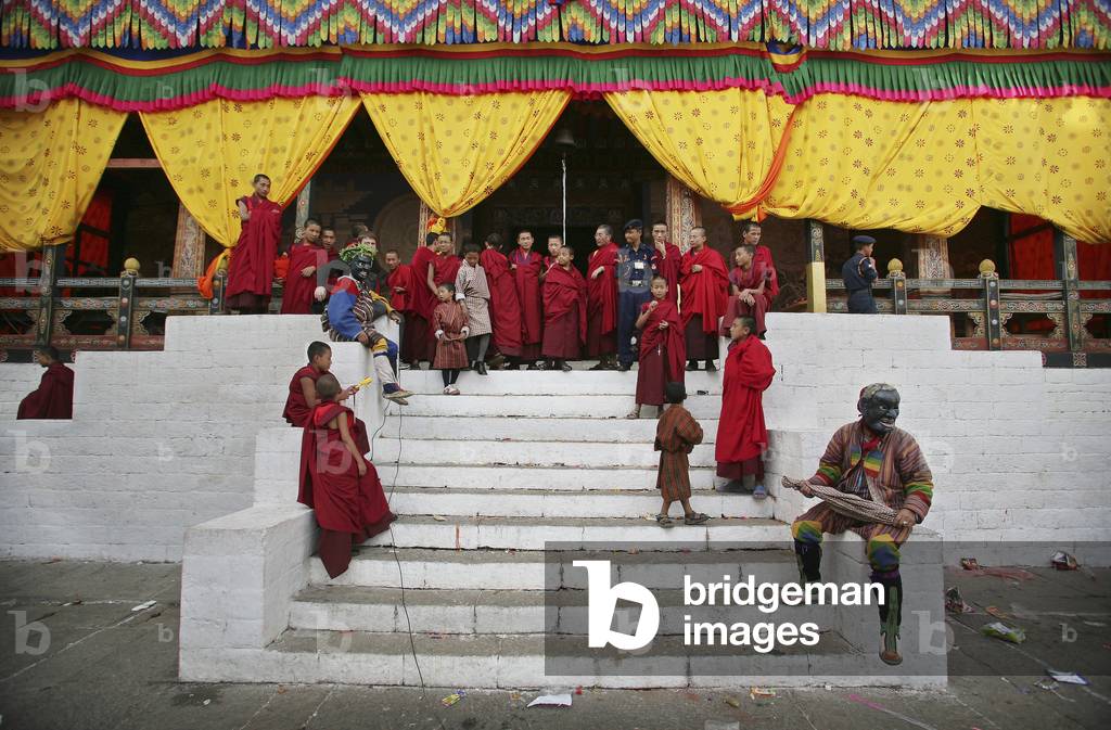 Tashi Chhodzong in Thimpu Festival (photo)