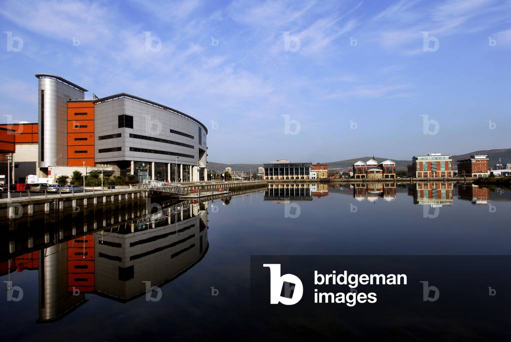 Clarendon Dock From Odyssey Arena, Belfast (photo)
