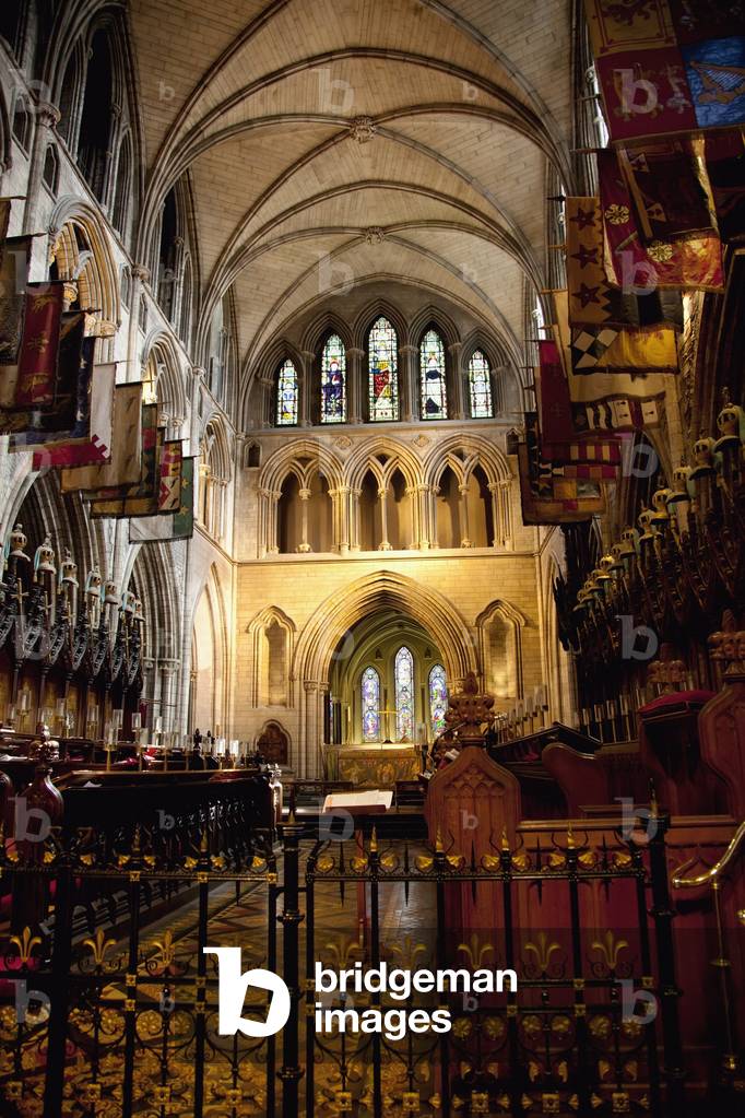 Interior Of Christ Church Cathedral; Dublin, County Dublin, Ireland (photo)