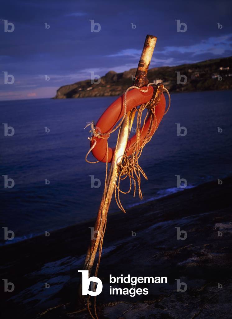 Lifebelt, Howth, Co Dublin, Ireland (photo)