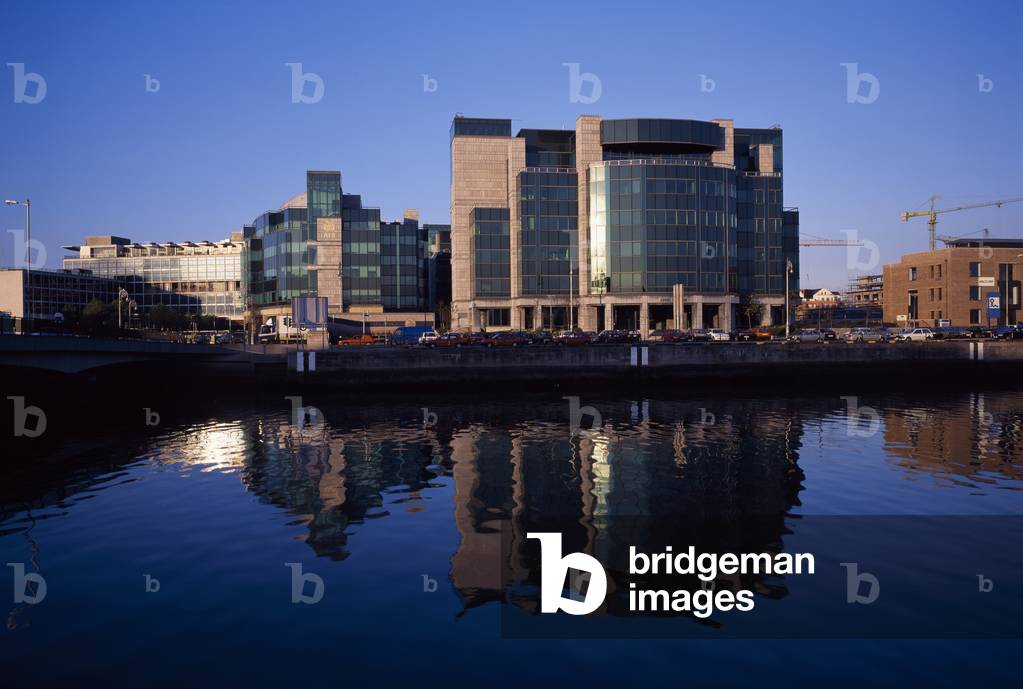 Dublin. Co Dublin,Ireland;Exterior View Of The International Financial Services Centre (photo)