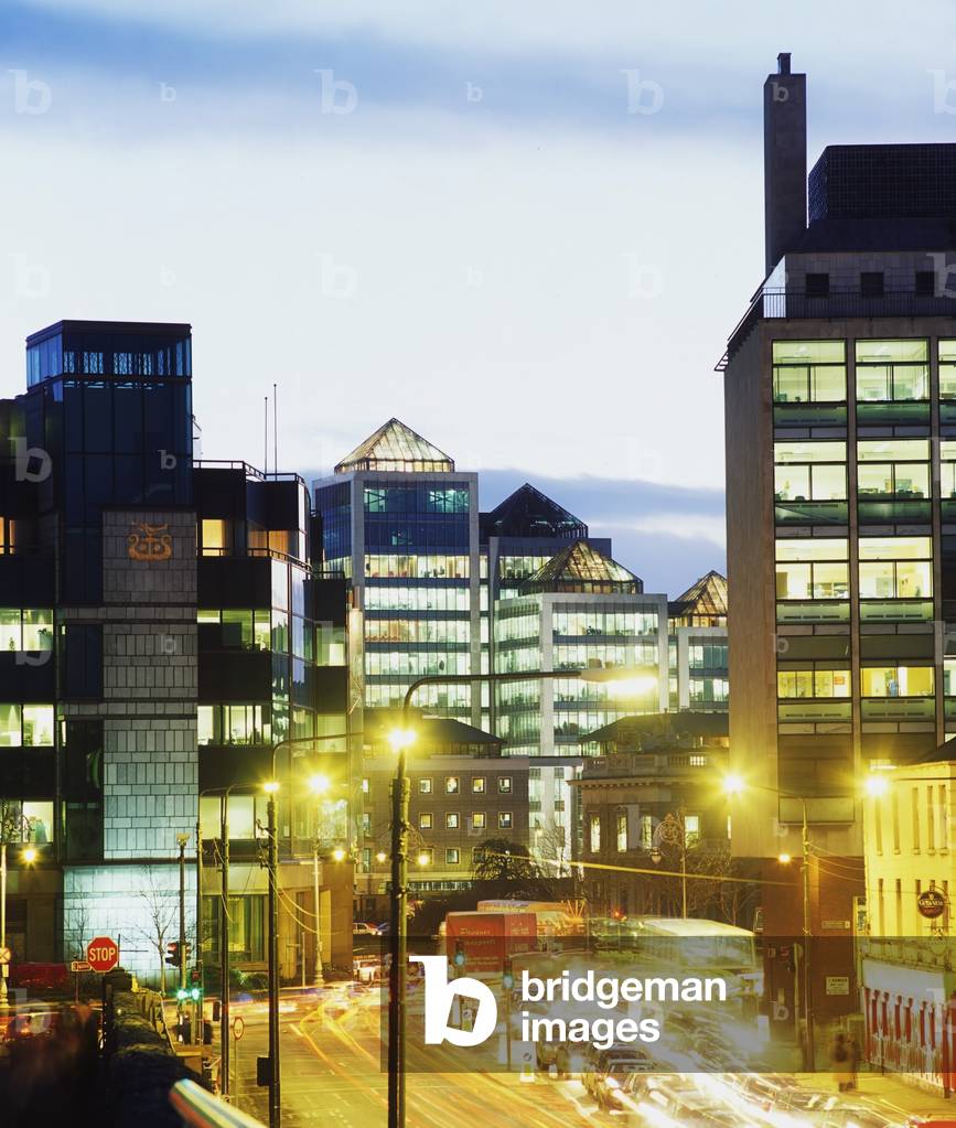Dublin, Co Dublin, Ireland, Modern Offices & Ifsc, George's Quay (photo)