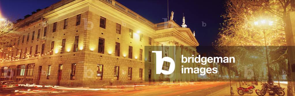 O'connell Street, Dublin, Ireland, Christmas Lights (photo)