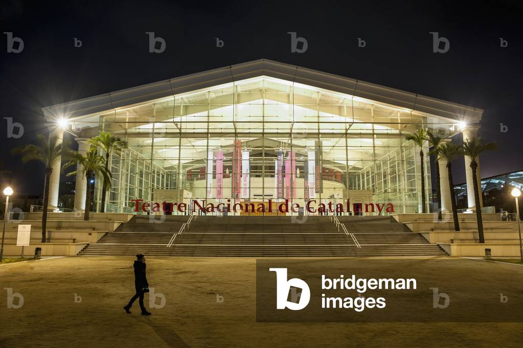 Teatre Nacional de Catalunya designed by Catalan architect Ricardo Bofill, Barcelona, Catalonia, Spain (photo)