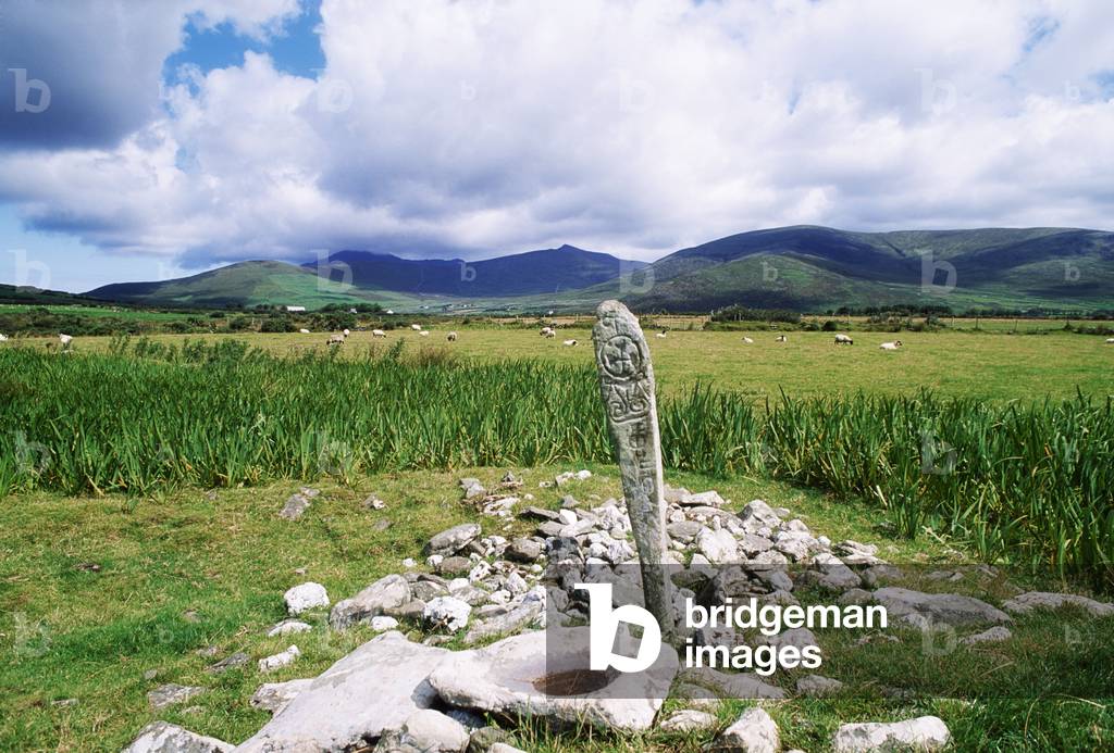 Dingle, Co Kerry, Ireland; Standing Stone (photo)