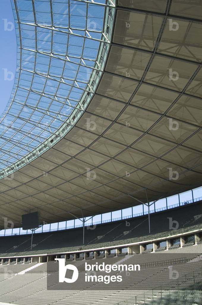 Low Angle View of Olympic Stadium, Berlin, Germany (photo)