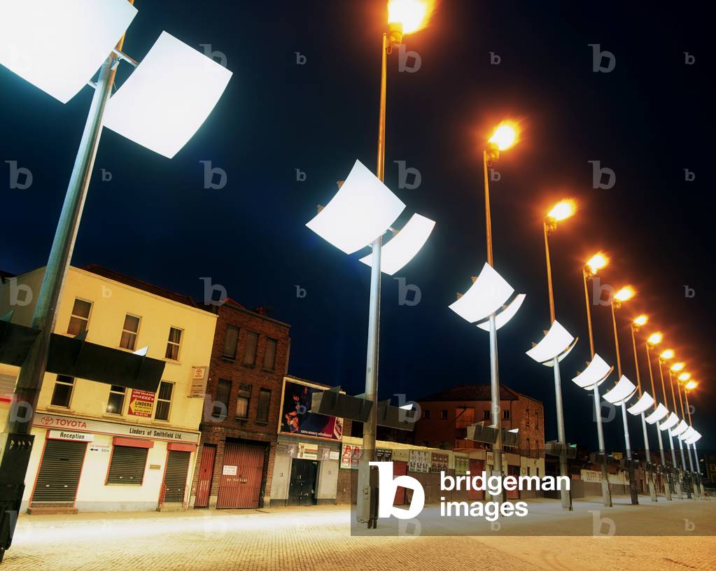 Smithfield Square And Tower, Dublin, Ireland. (photo)