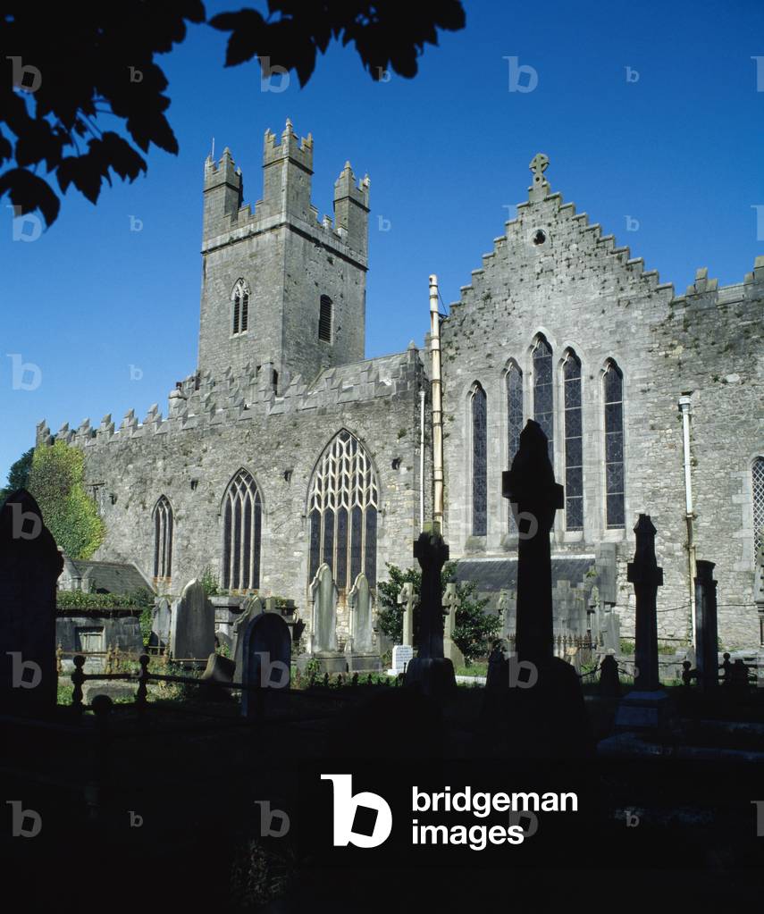 St. Mary's Cathedral,Limerick City,Co Limerick,Ireland;View Of Churchyard (photo)
