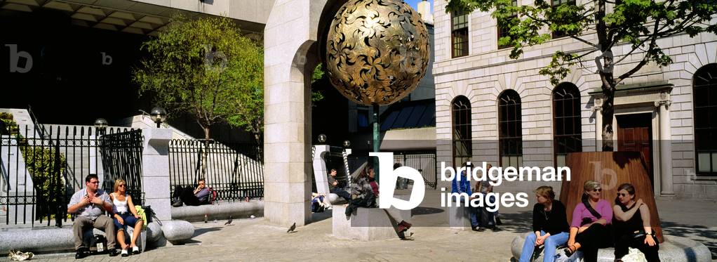 Dublin City, Co Dublin, Ireland, Central Bank Plaza (photo)
