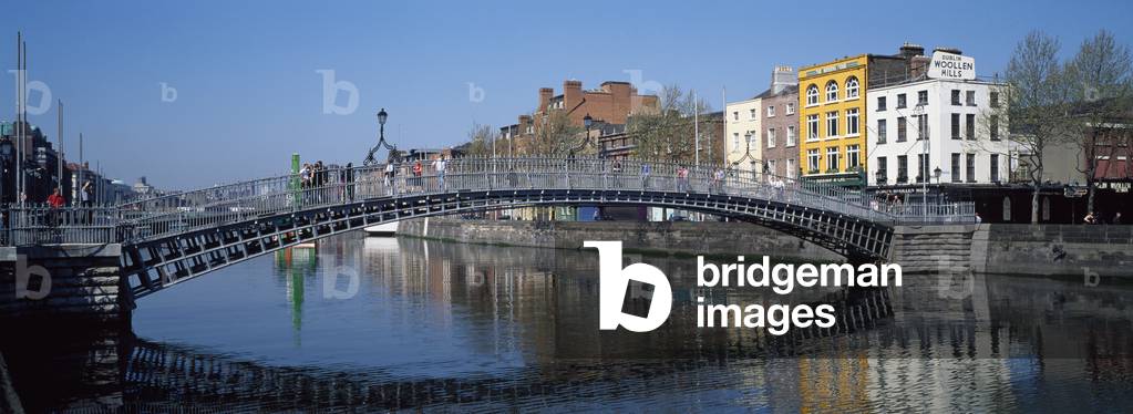 Dublin,Co Dublin,Ireland;View Of The Ha'penny Bridge (photo)