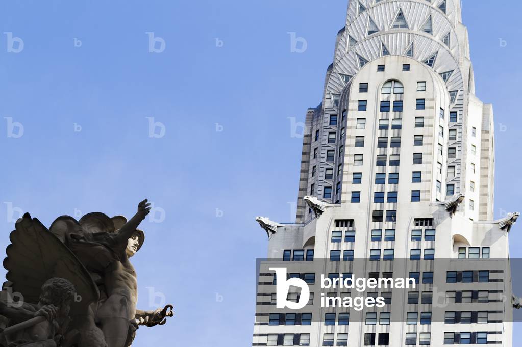 Grand Central Terminal (Grand Central Station) and Chrysler Building, New York City, New York, United States (photo)
