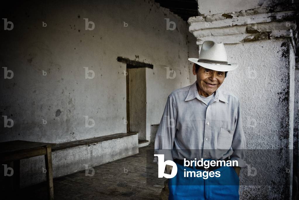 Smiling Man in Cowboy Hat, Mexico (photo)