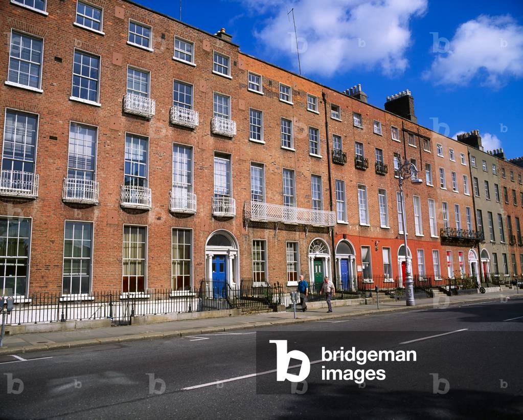 Dublin, Co Dublin, Ireland, Georgian Terraces On Mountjoy Square (photo)