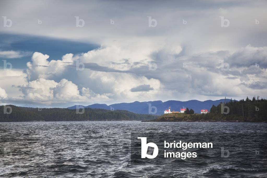 Canada, British Columbia, Inside Passage, Balaklava Island, Scarlett Point Lighthouse (photo)