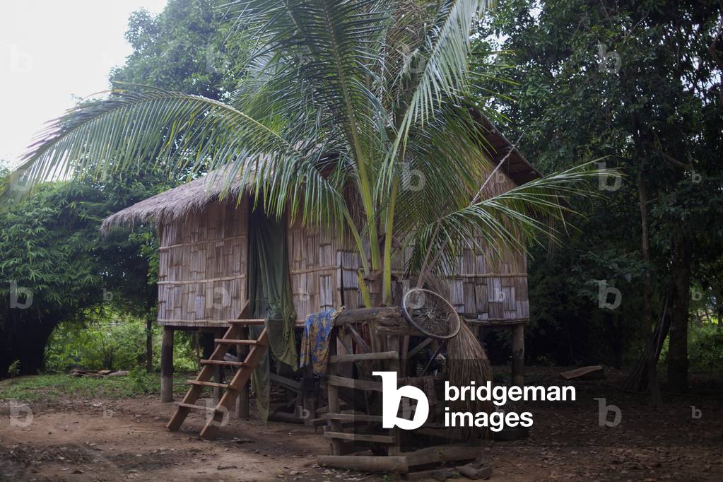 Village house, Mondulkiri, Cambodia (photo)