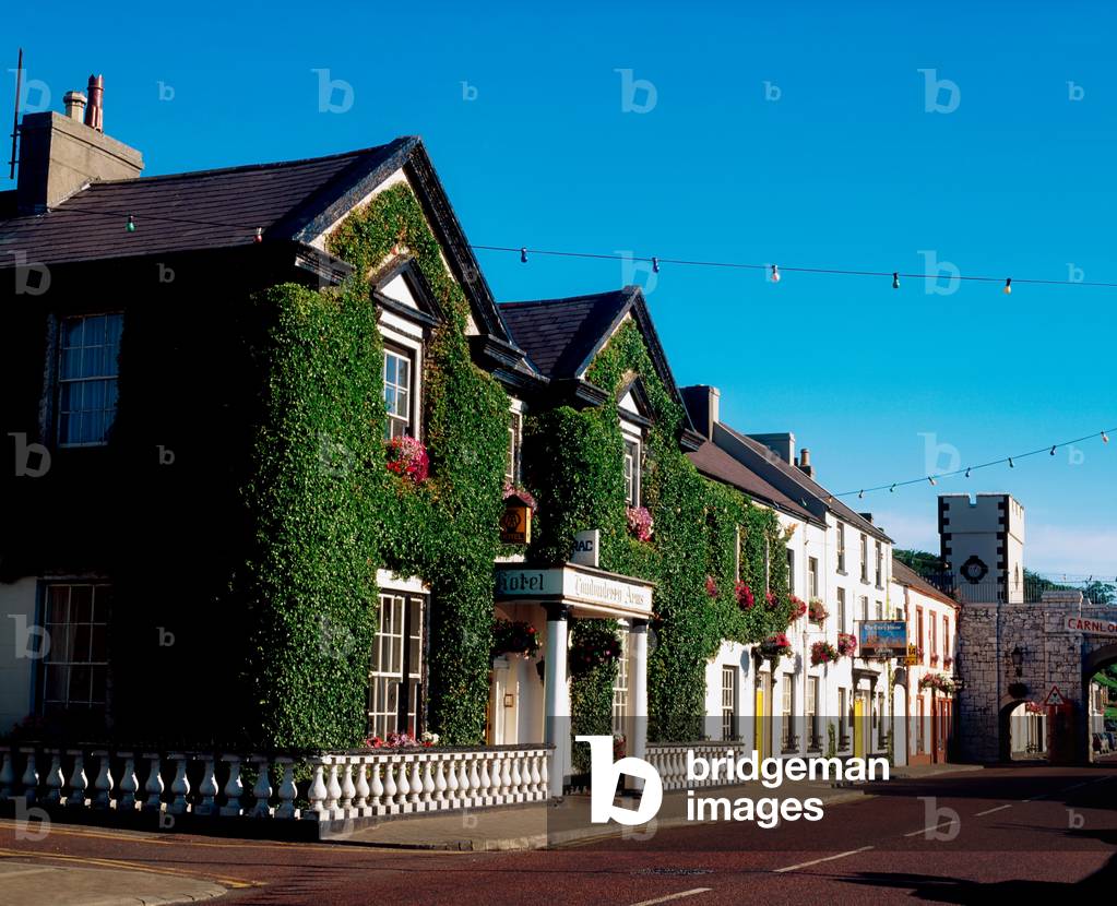 Carnlough, Co Antrim, Northern Ireland, Londonderry Arms Hotel (photo)