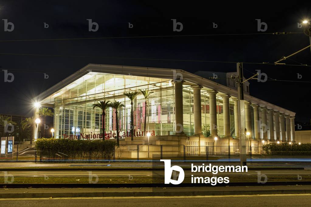 Teatre Nacional de Catalunya designed by Catalan architect Ricardo Bofill, Barcelona, Catalonia, Spain (photo)