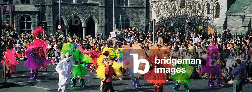 St Patrick's Day Parade, Dublin, Co Dublin, Ireland (photo)