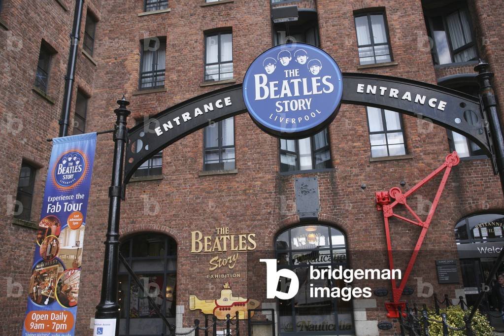 Entrance to The Beatles Story, Liverpool, UK (photo)