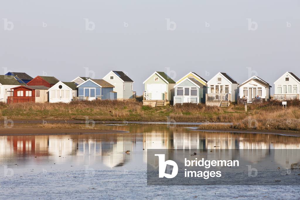 Beach Huts, Christchurch Harbour, Mudeford, Dorset, England, UK , United Kingdom (photo)
