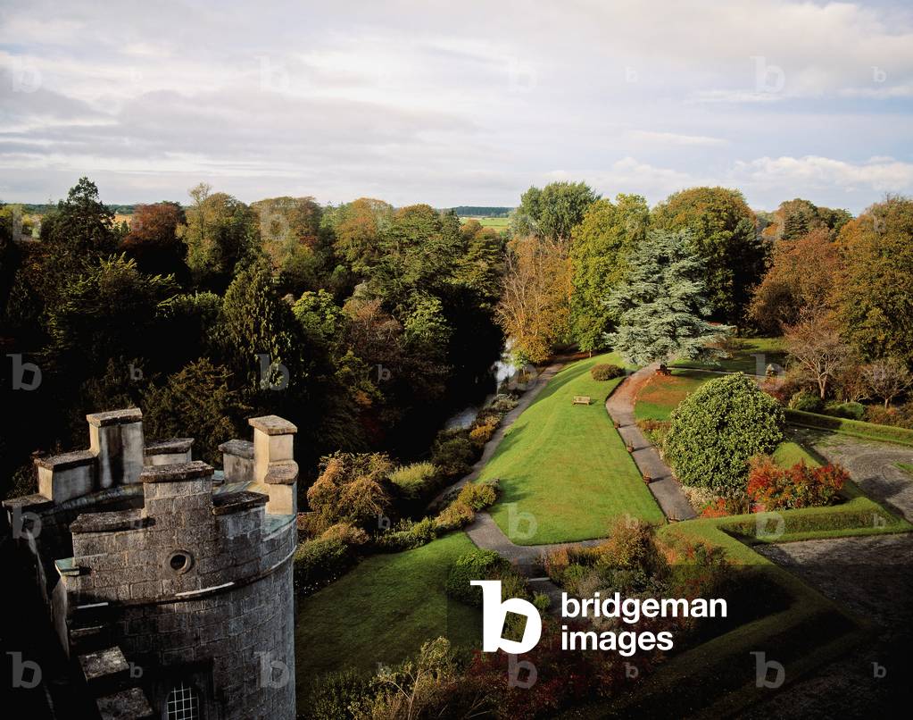 Pleasure Grounds From Castle Walls, Birr Castle, Co Offaly, Ireland (photo)