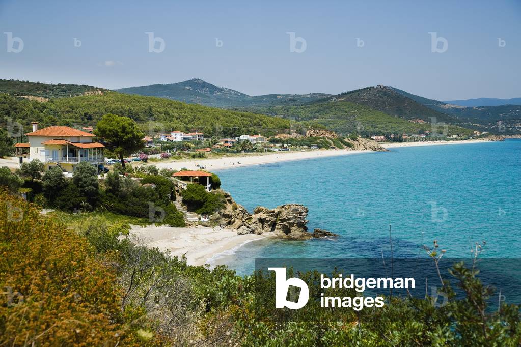 Greece, Halkidiki, Coastal view, Sithonia (photo)