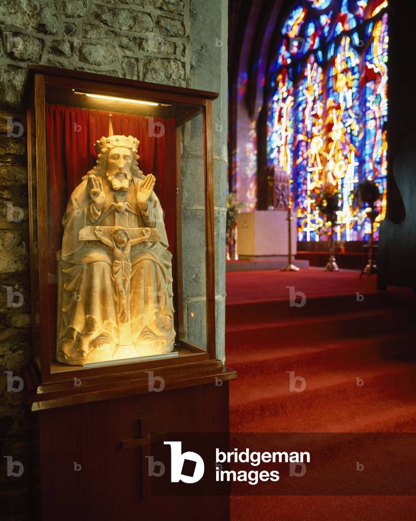 Kilkenny City, Black Friary, (Trinity Statue) (photo)