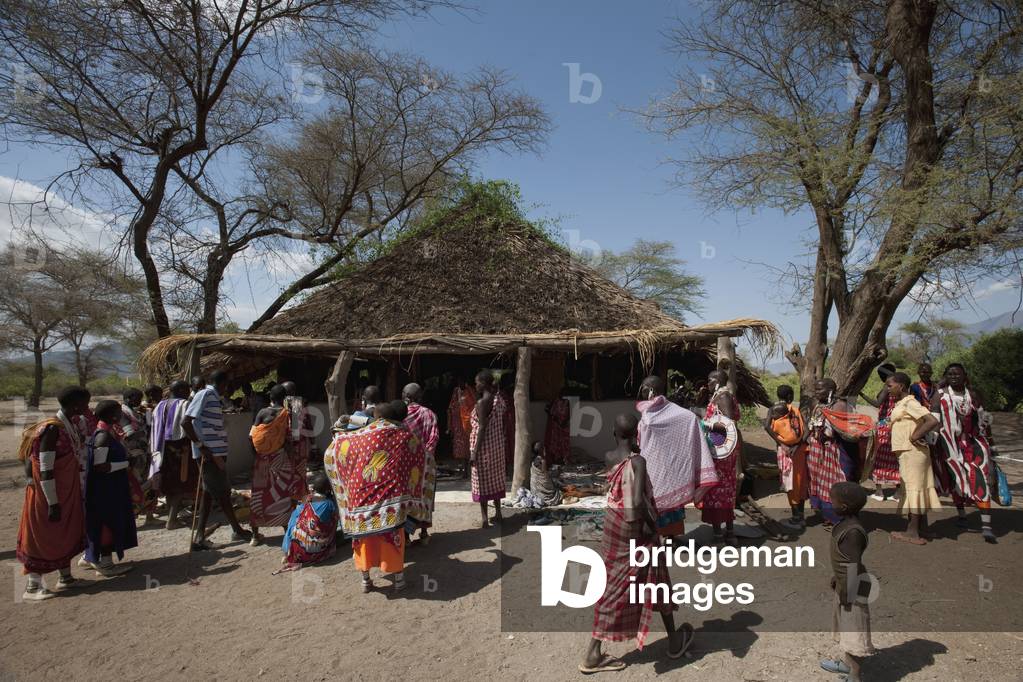 Maasai Village, Kenya, Africa (photo)