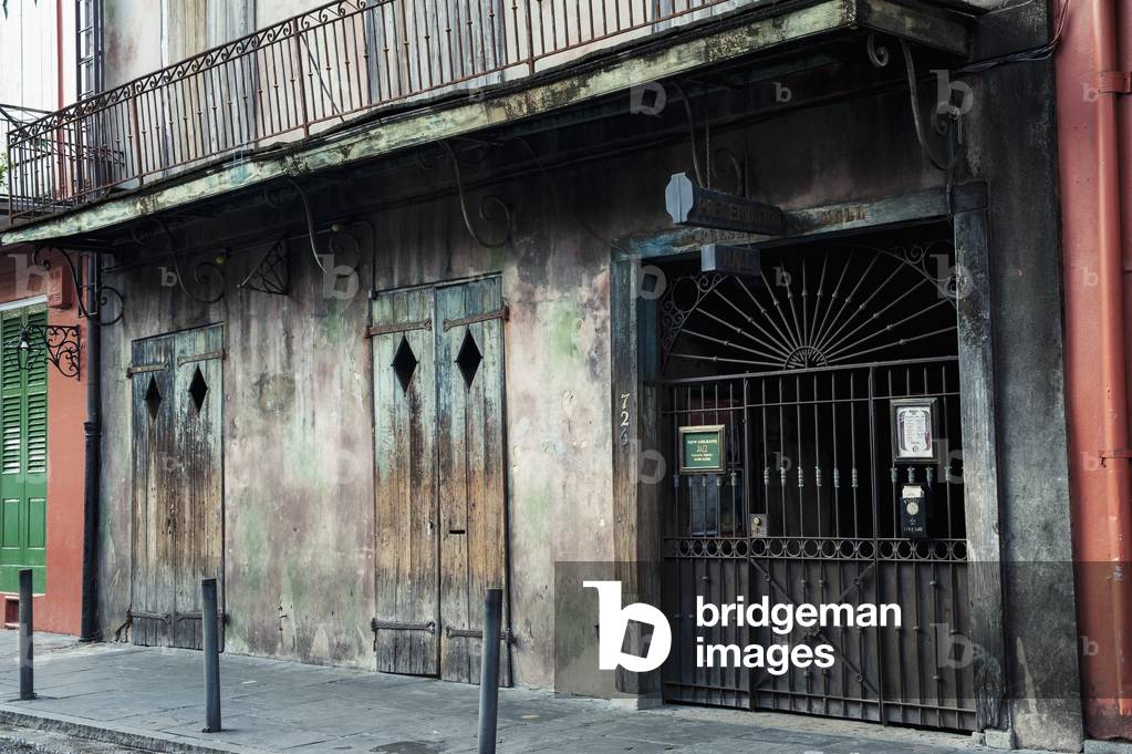 USA, Louisiana, French Quarter, New Orleans, historic jazz venue, Preservation Hall (photo)