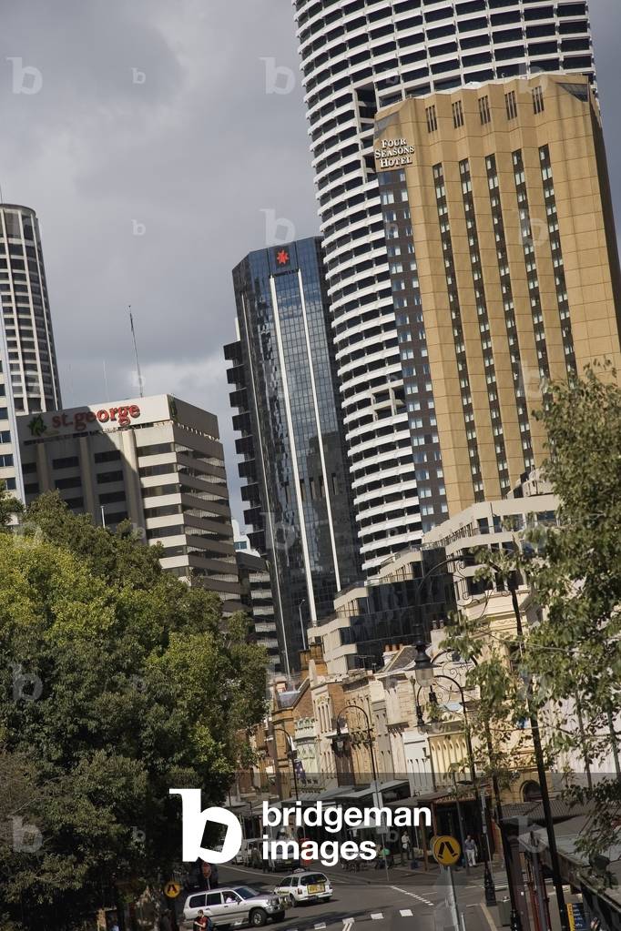 Skyscrapers in Downtown Sydney, Sydney, New South Wales, Australia (photo)