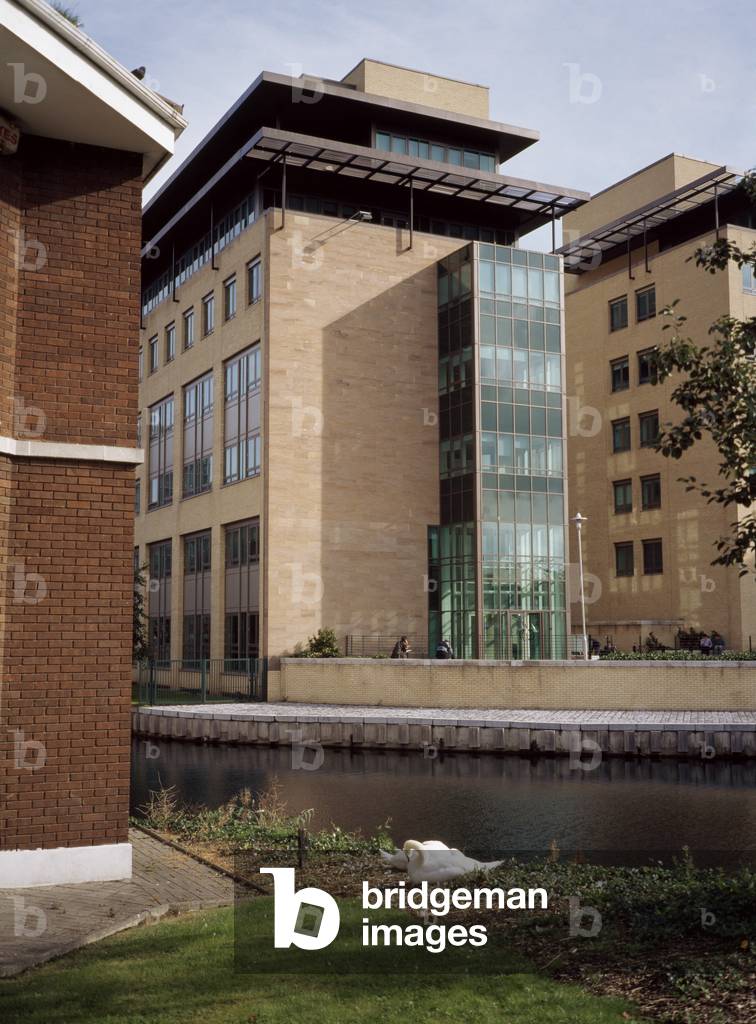 Dublin City, Co Dublin, Ireland, Modern Office Buildings, Grand Canal Street (photo)